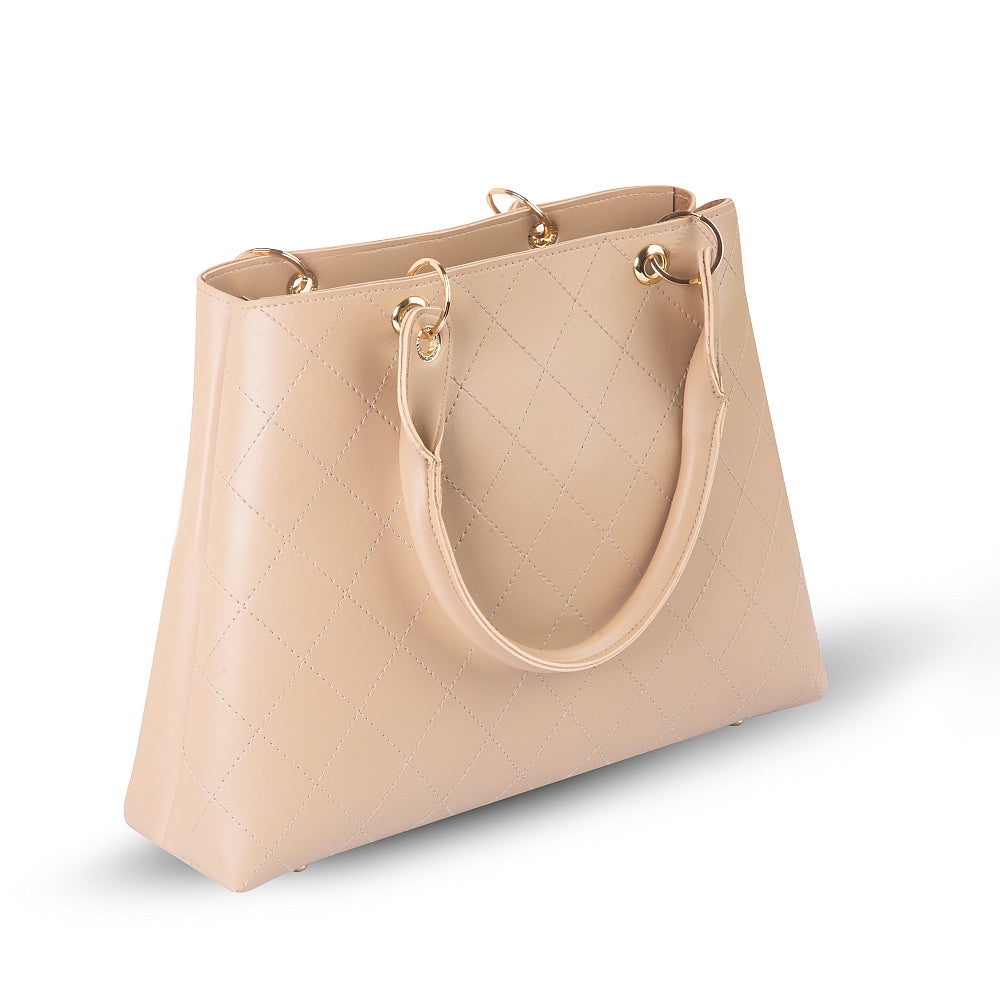 Modest Beige Handbag