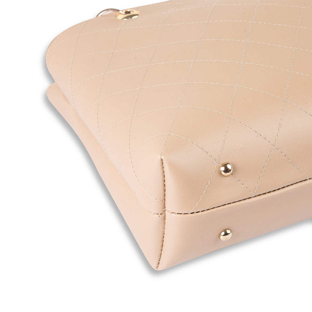 Modest Beige Handbag