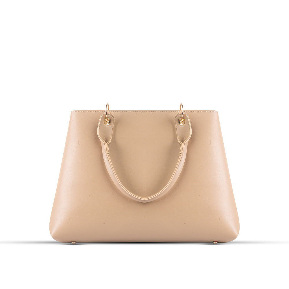 Modest Beige Handbag