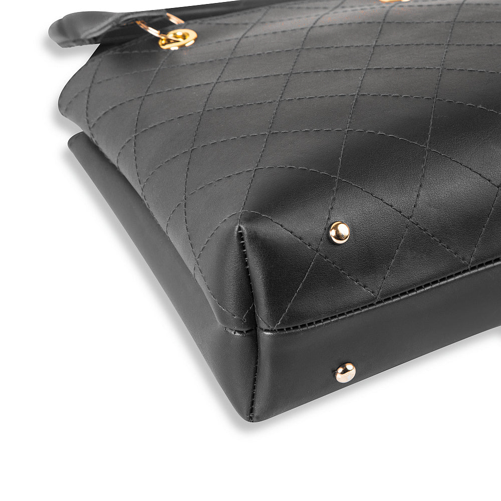 Modest Black Handbag