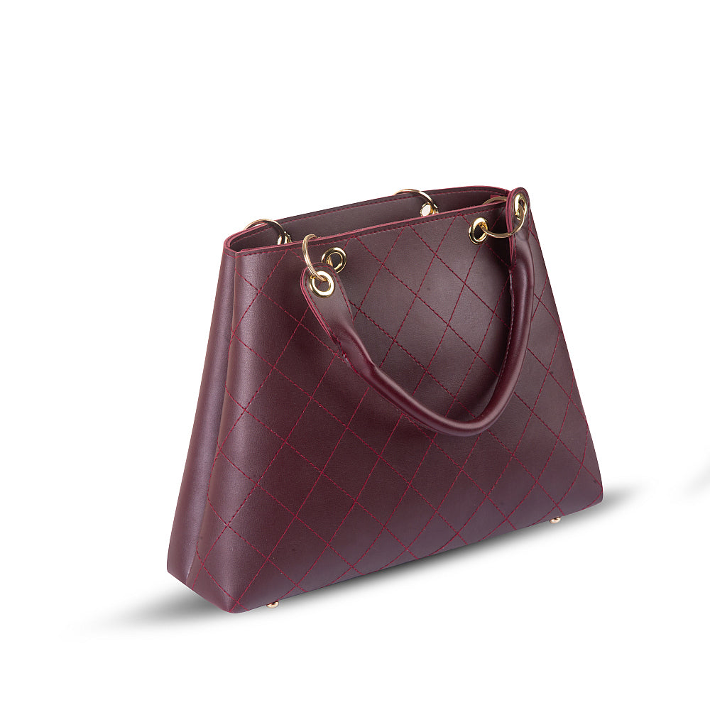 Modest Maroon Handbag