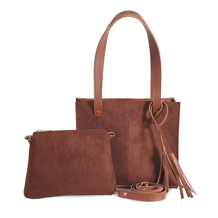 SUEDE BROWN BAG