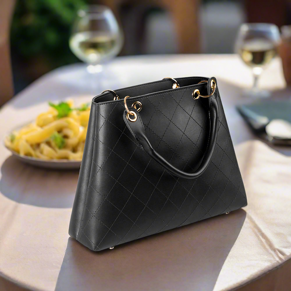 Modest Black Handbag