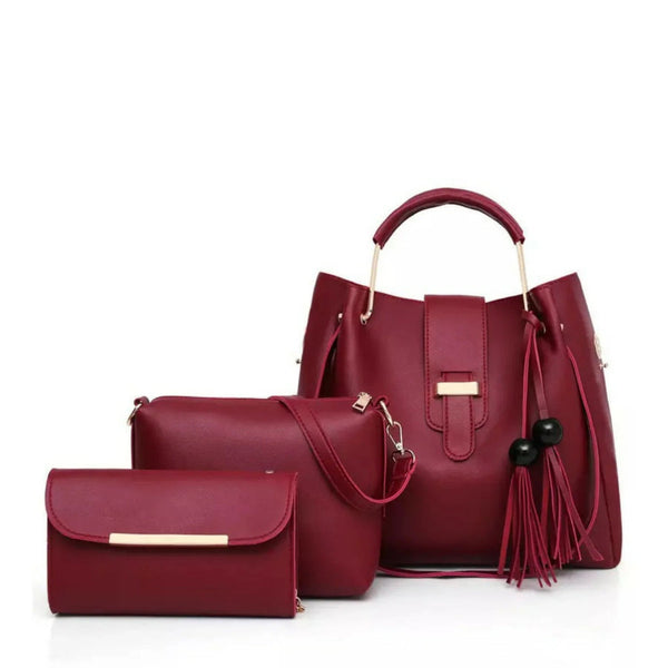 Classy 3 piece Maroon colour