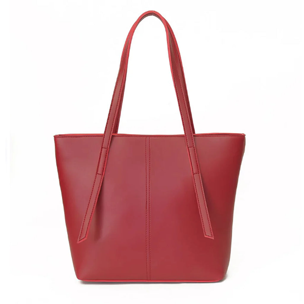 Hobo Tote Maroon 3 Piece