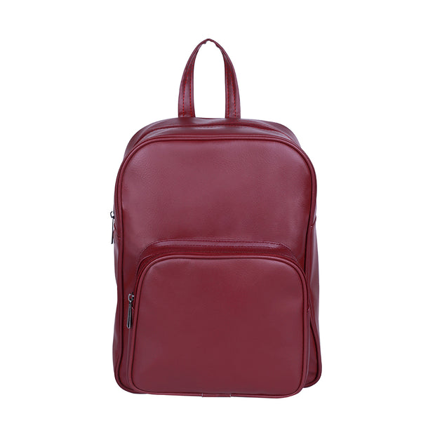 Stylish Maroon Backpack